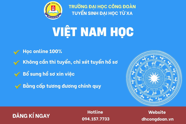 truong-dai-cong-doan-tuyen-sinh-viet-nam-hoc-he-tu-xa